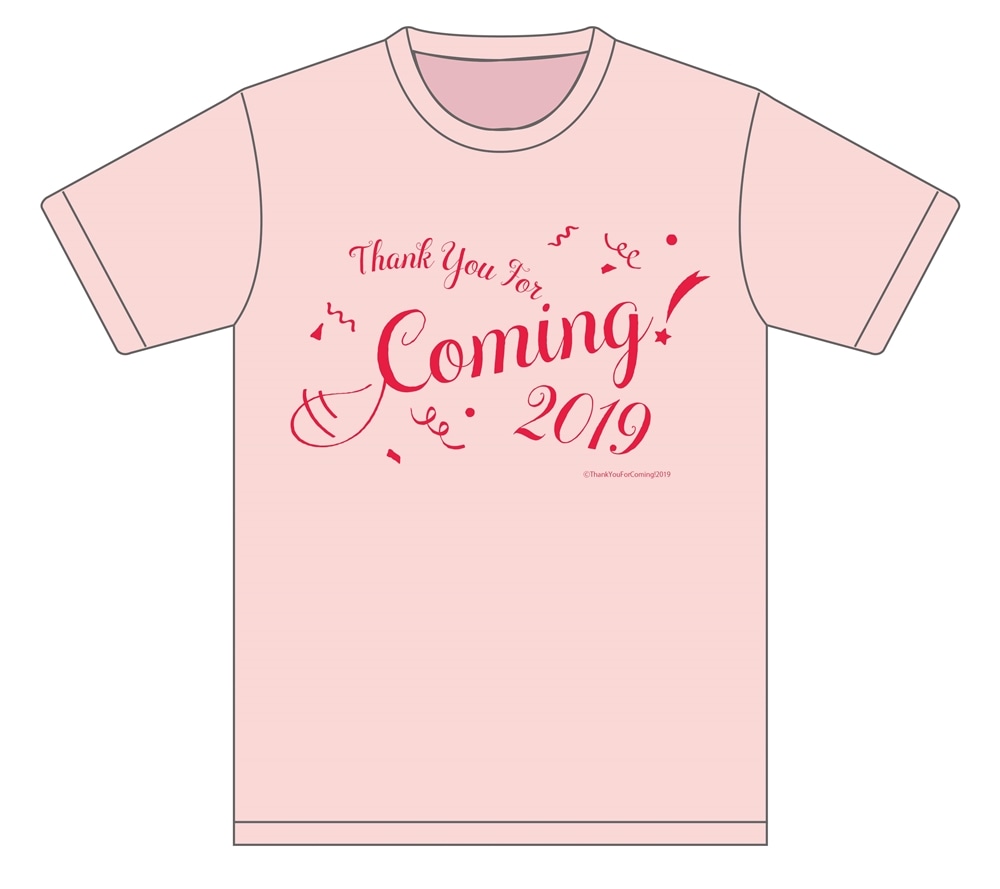 Thank You For Coming! 2019 Tシャツ （Mサイズ）