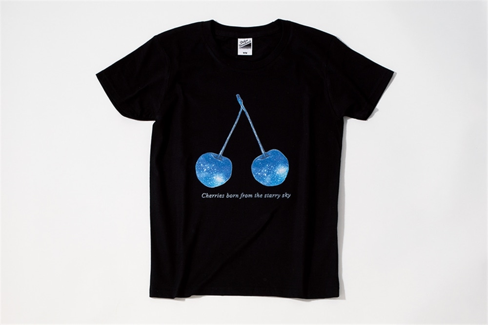 Yas Ｔシャツ Blue cherry レディースWM ブラック