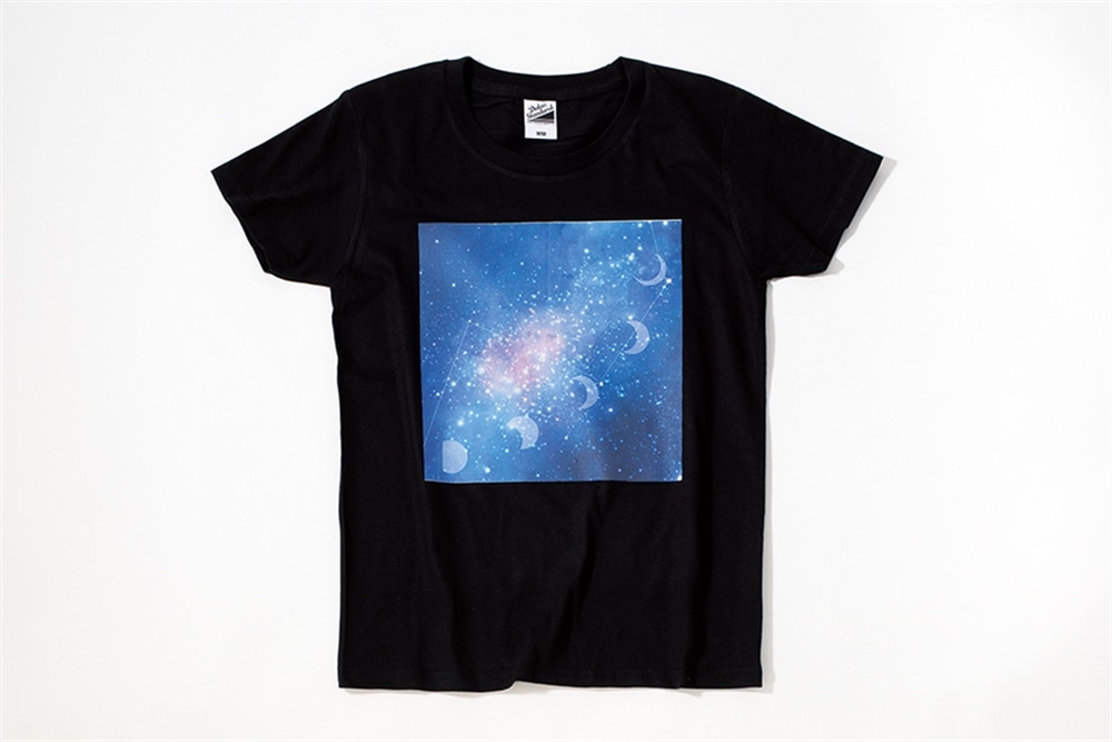 Yas Tシャツ moon sky レディースWM ブラック