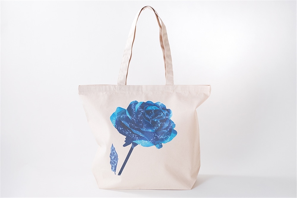 Yas ビッグトートバッグ Blue rose キナリ