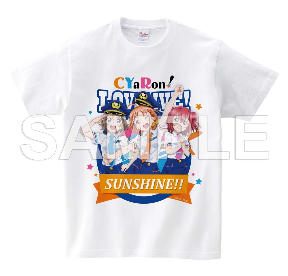 ラブライブ！サンシャイン!! Tシャツ CYaRon！ パイロット風衣装Ver. Lサイズ