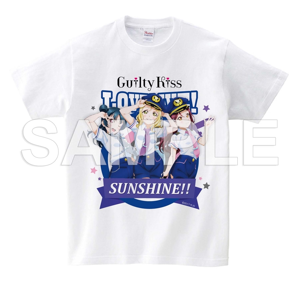 ラブライブ！サンシャイン!! Tシャツ Guilty Kiss パイロット風衣装Ver. Ｌサイズ