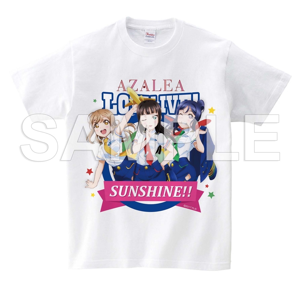 ラブライブ！サンシャイン!! Tシャツ AZALEA パイロット風衣装Ver. Ｌサイズ