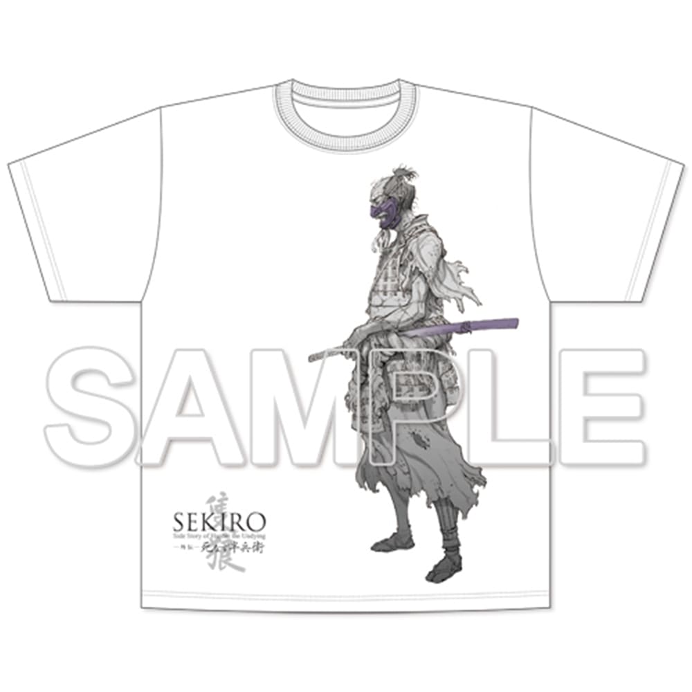 『SEKIRO 外伝 死なず半兵衛』Tシャツ 半兵衛ver. XXLサイズ