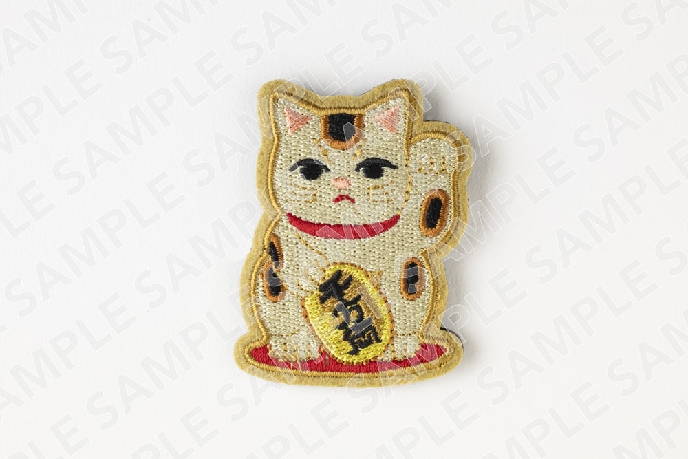 ペルソナシリーズ25周年記念　刺繍バッジ 招き猫