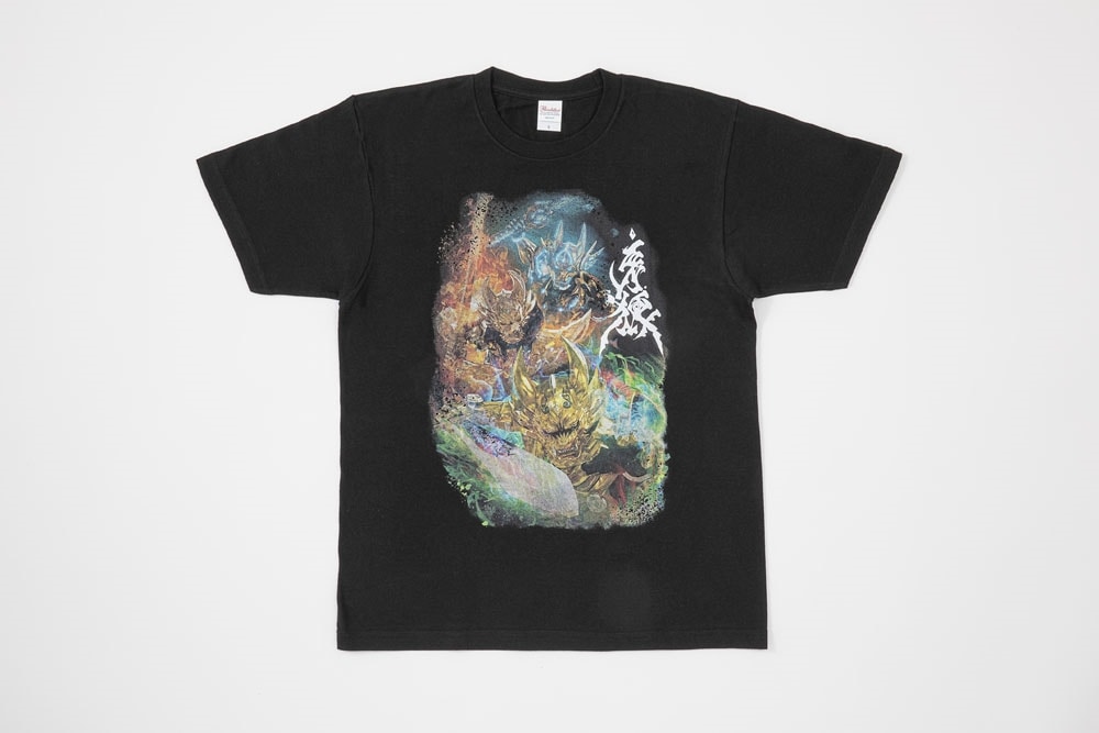 牙狼<GARO> 黄金騎士ガロ フルカラーTシャツ（L）