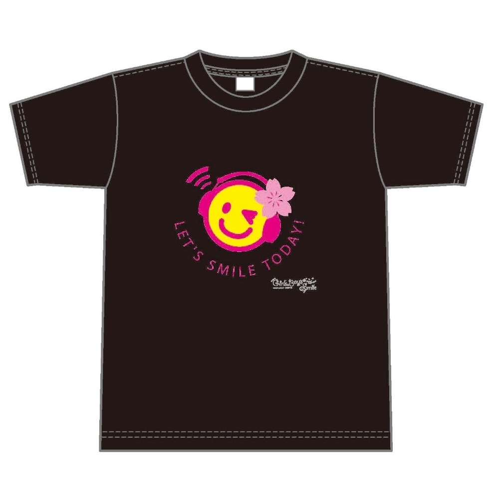 「ガルスマ＆ボイスマFES.2022」笑顔咲くTシャツ  L