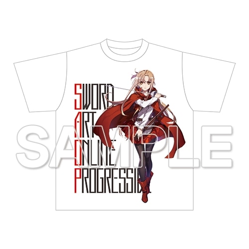 『ソードアート・オンライン プログレッシブ』フルグラフィックTシャツ アスナ XL