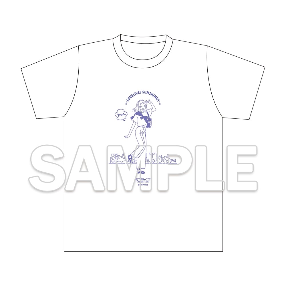 ラブライブ！サンシャイン!! お散歩は季節をまとって。 Tシャツ 小原鞠莉 Mサイズ