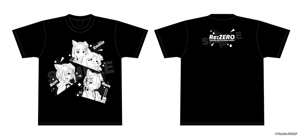 「Re:ゼロから始める異世界生活」Tシャツ AnimeJapan2023ver.