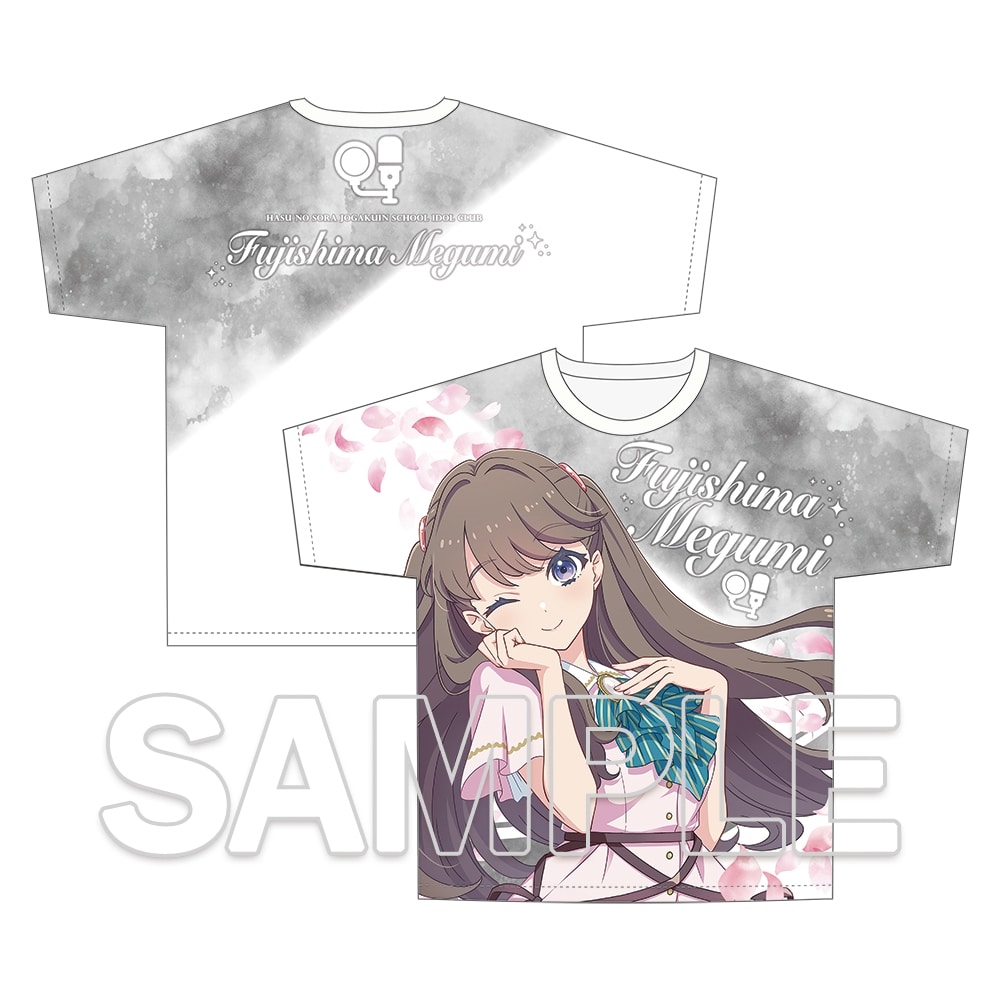 【再販】『蓮ノ空女学院スクールアイドルクラブ』フルグラフィックTシャツ 藤島 慈 Dream Believers Ver.