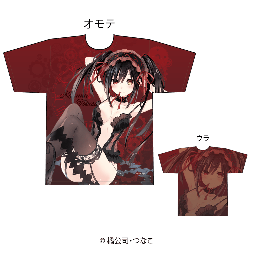 フルグラフィックTシャツ デート・ア・ライブ M