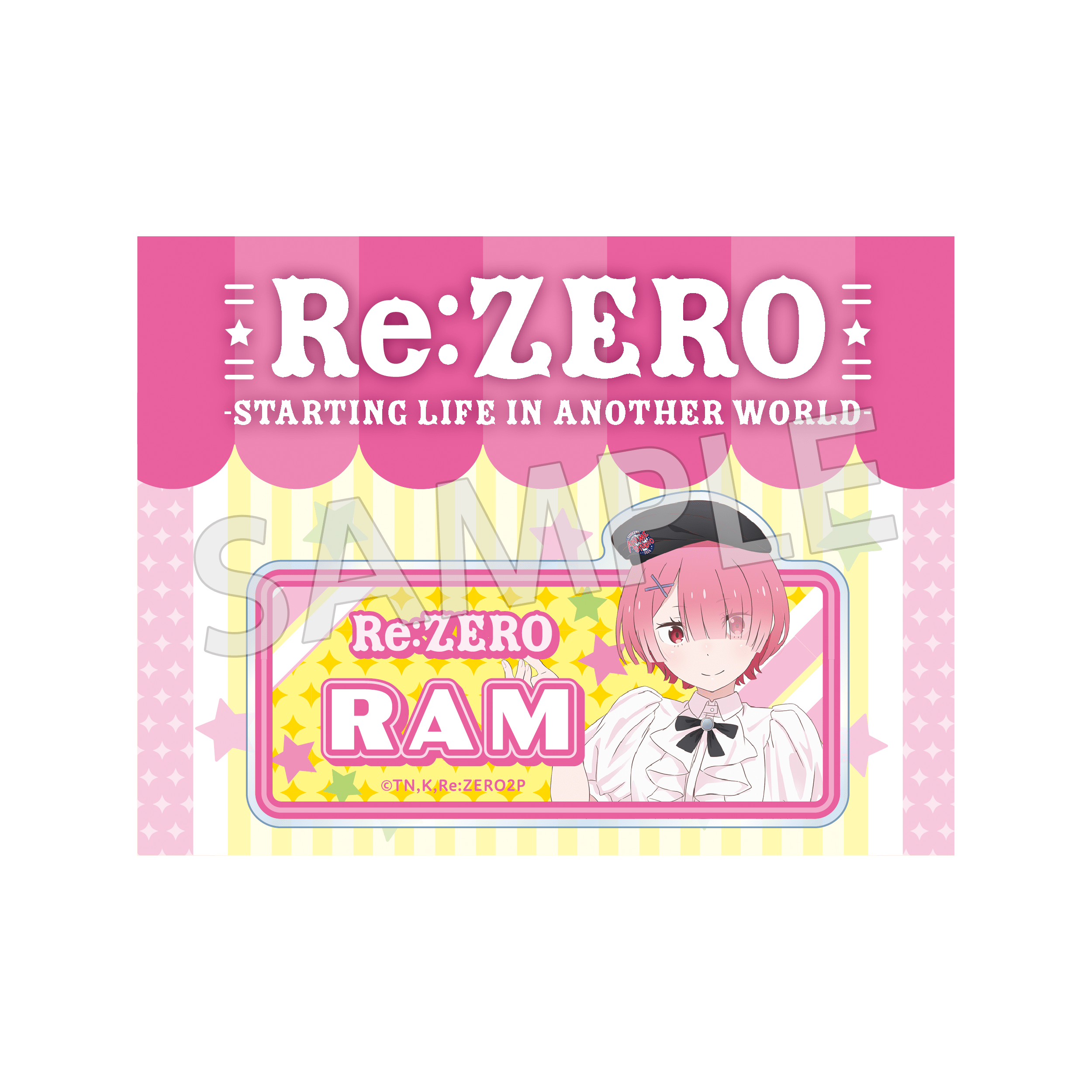 「Re:ゼロから始める異世界生活」名札バッジ AnimeJapan2024ver. ラム