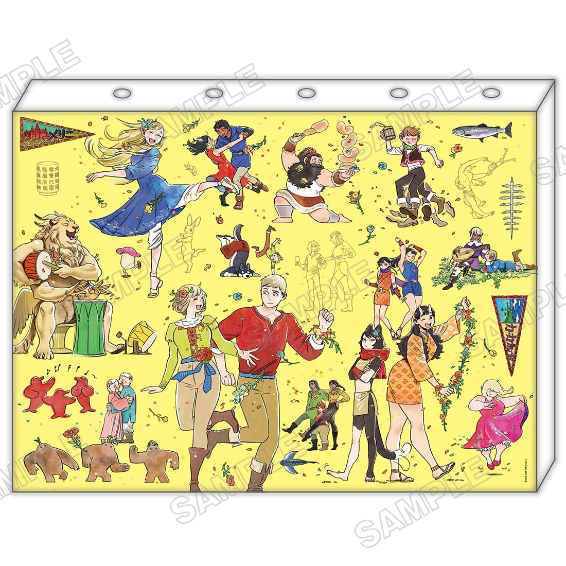 ダンジョン飯 迷宮探索展 キャンバスボード（デイドリーム・アワー）