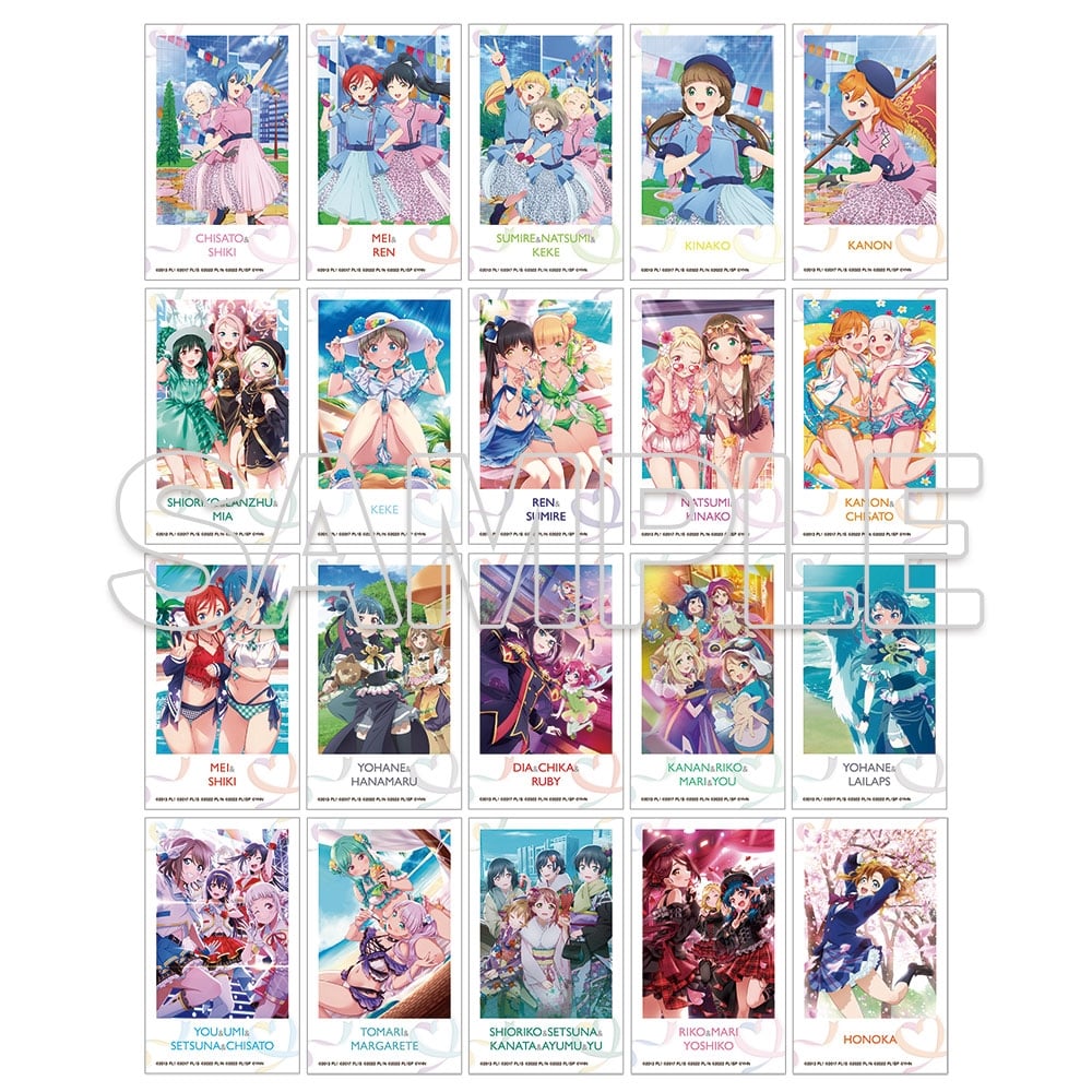 ラブライブ！シリーズ LoveLive!Days ミニブロマイドコレクション vol.2