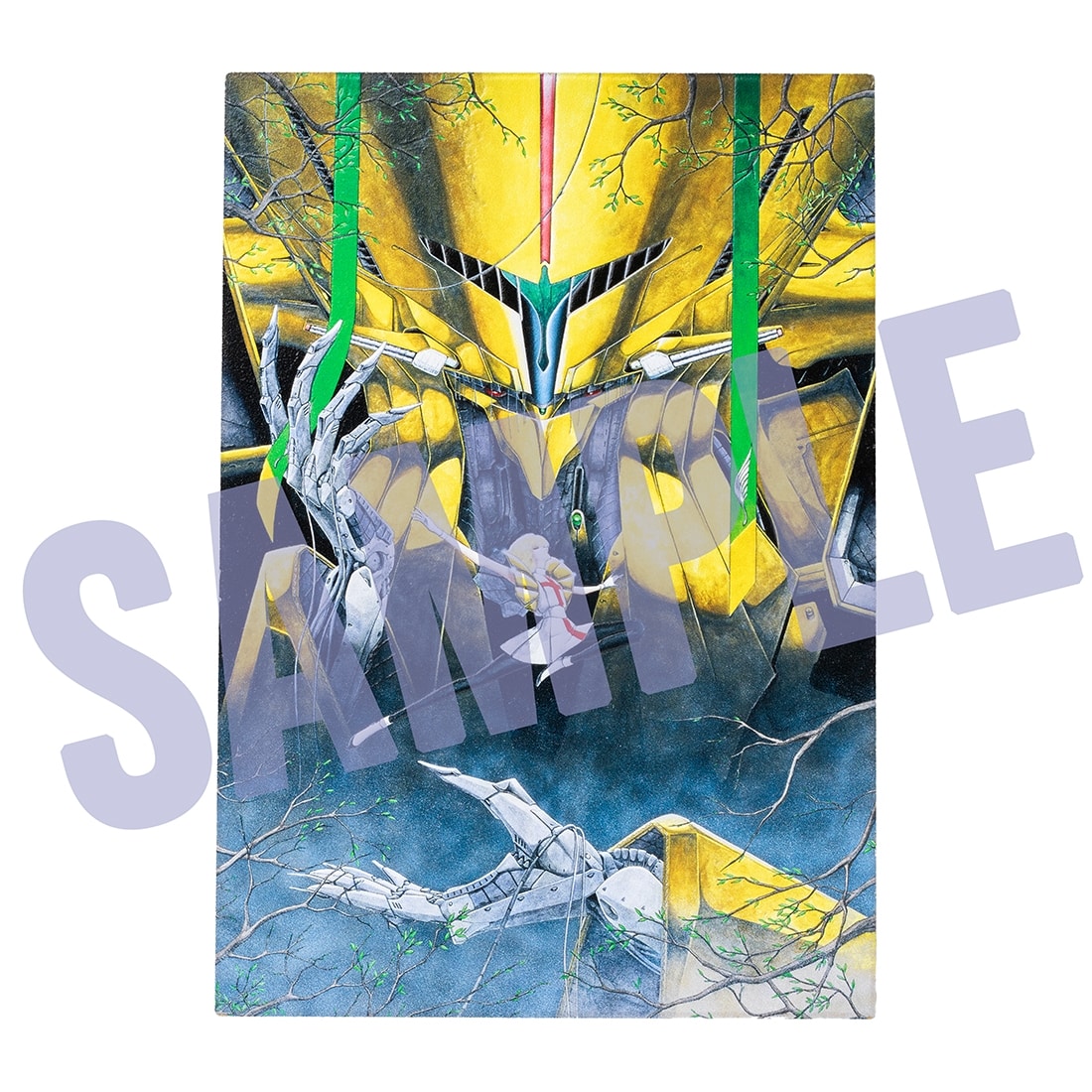 DESIGNS 永野護デザイン展 KCMオリジナル ファイブスター物語タッチミー！木製ポストカード DANCE
