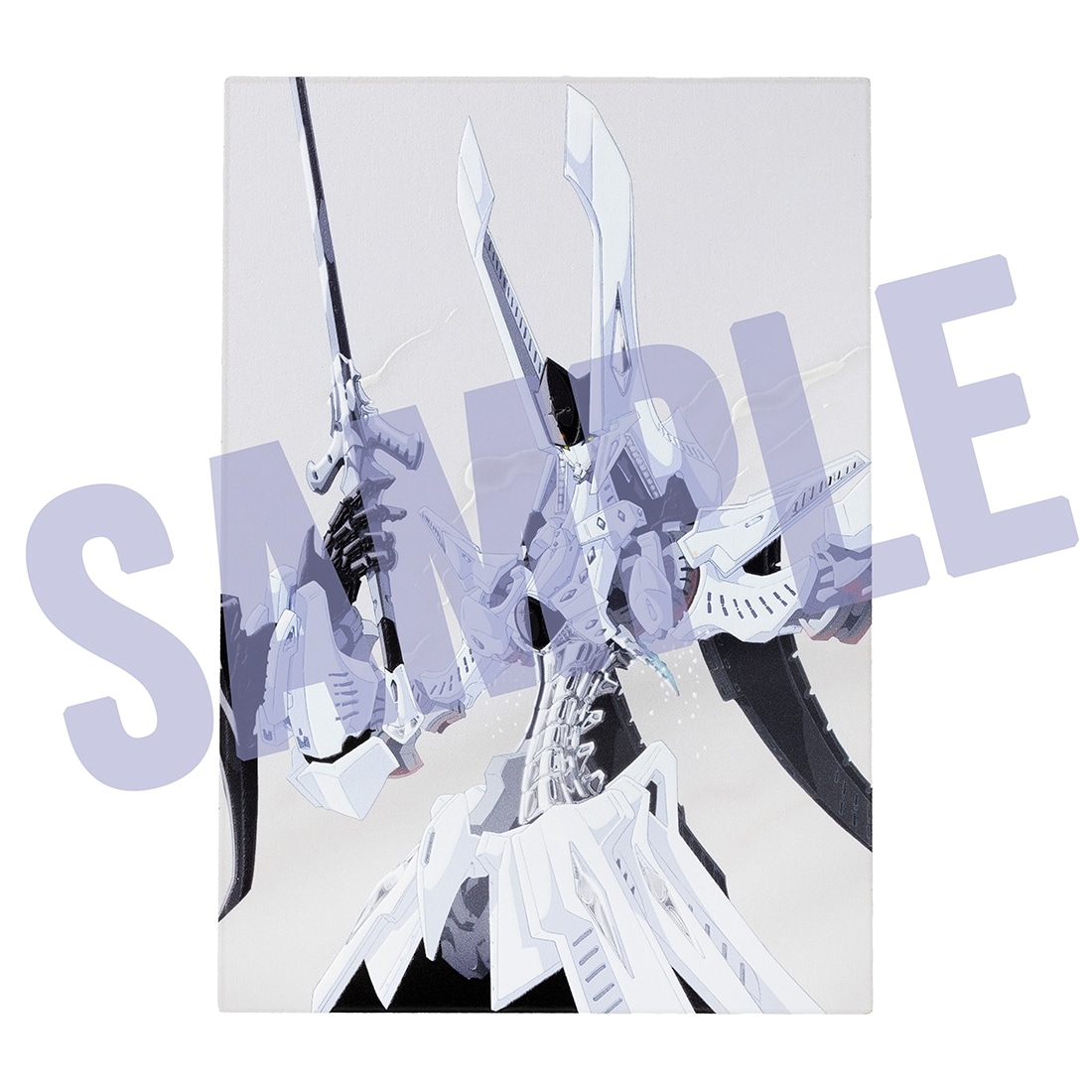 DESIGNS 永野護デザイン展 KCMオリジナル ファイブスター物語タッチミー！木製ポストカード GTMダス・ゴースト