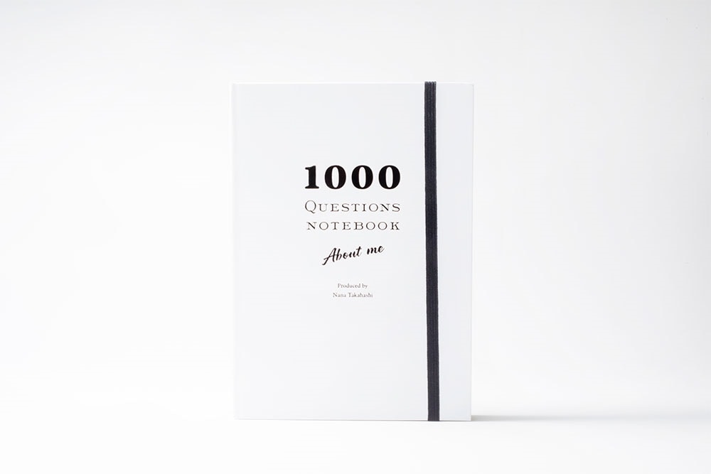 高橋ナナ　1000の質問ノート「1000 QUESTIONS NOTEBOOK About me」