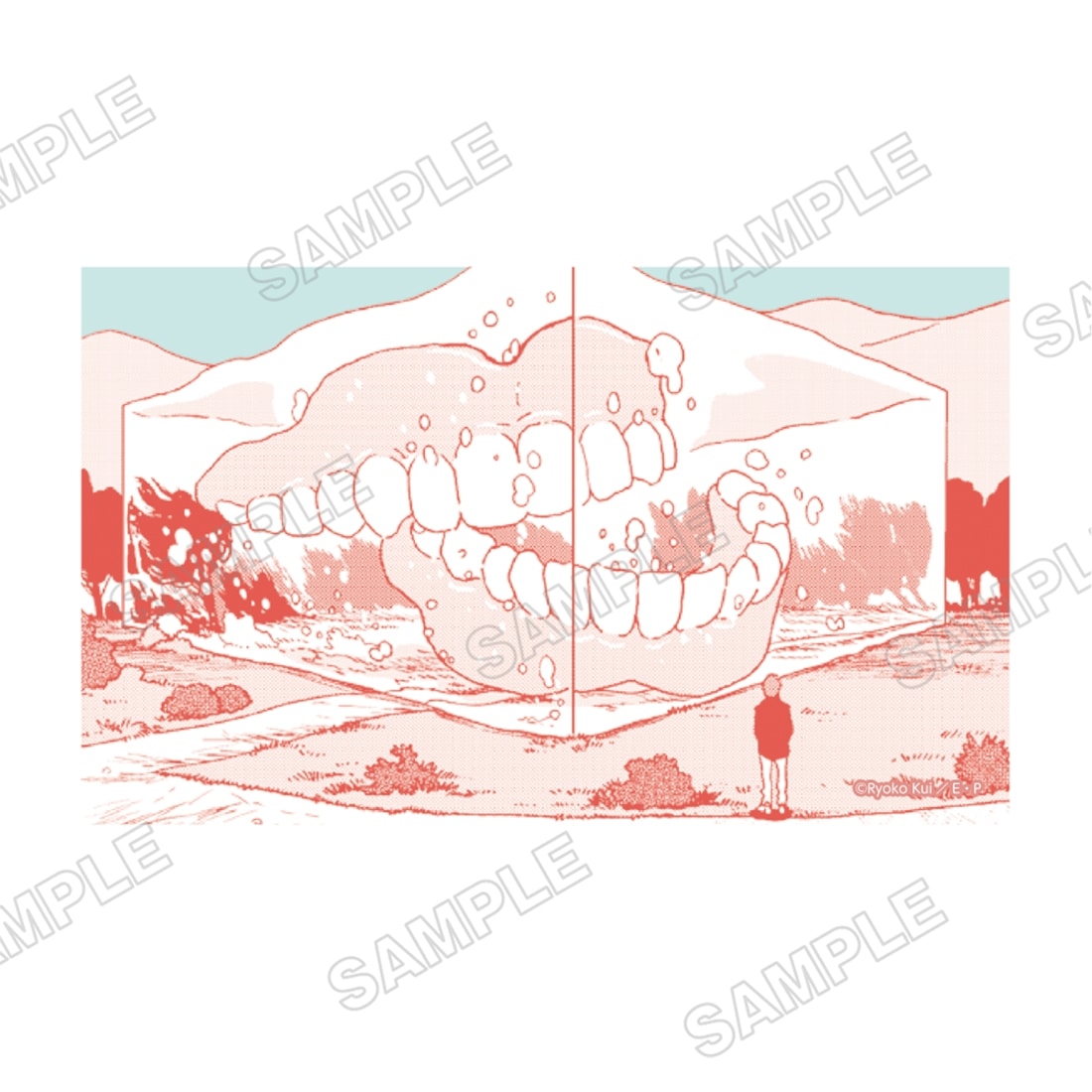 九井諒子展 ステッカー ひきだしにテラリウム D ひきだし