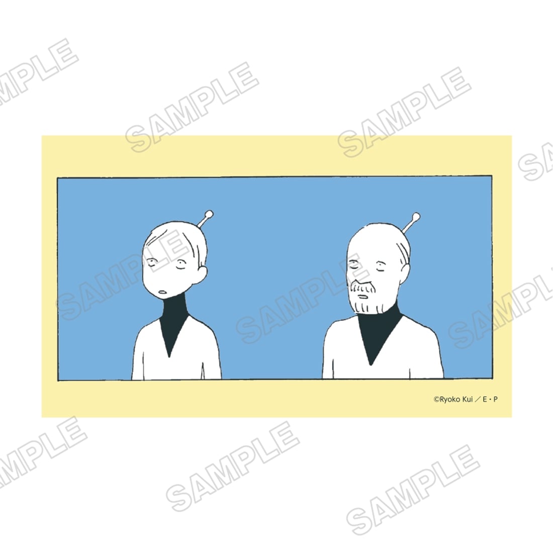 九井諒子展 ステッカー 竜の学校は山の上  A 支配