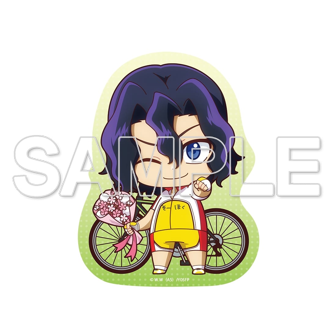 TVアニメ「弱虫ペダル」10周年フェスティバル ダイカットステッカー 手嶋純太