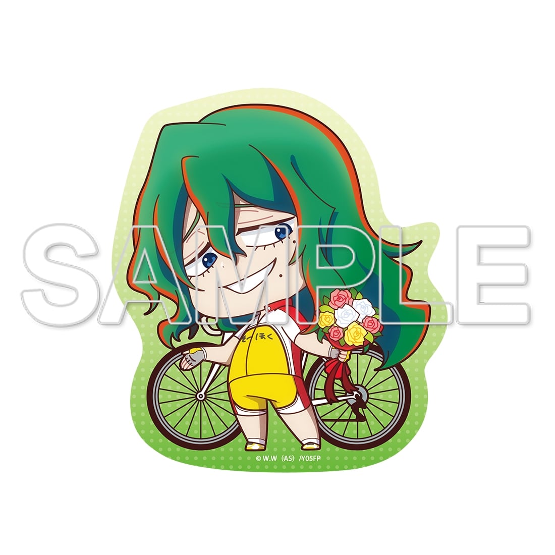 TVアニメ「弱虫ペダル」10周年フェスティバル ダイカットステッカー 巻島裕介