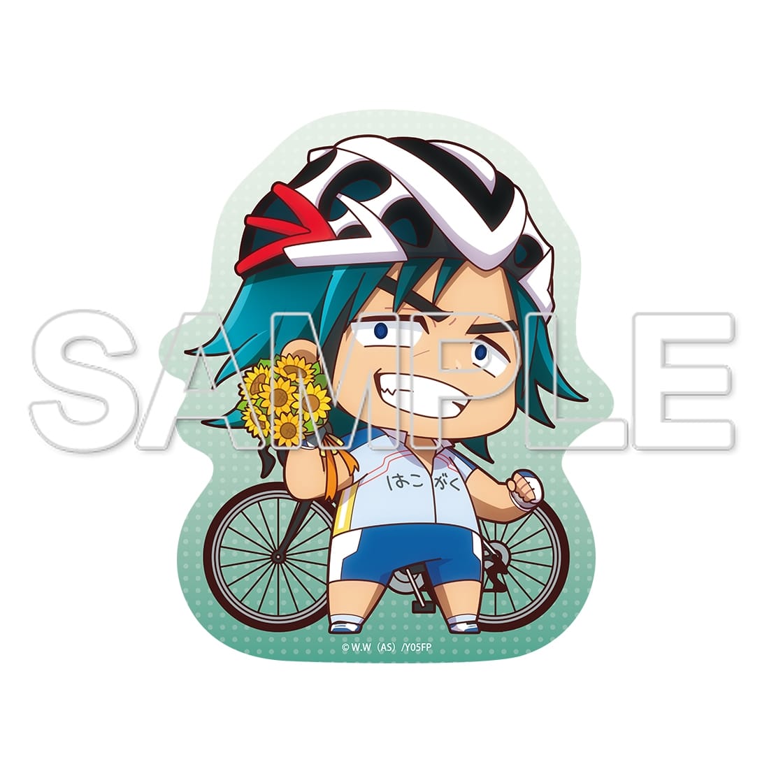 TVアニメ「弱虫ペダル」10周年フェスティバル ダイカットステッカー 銅橋正清