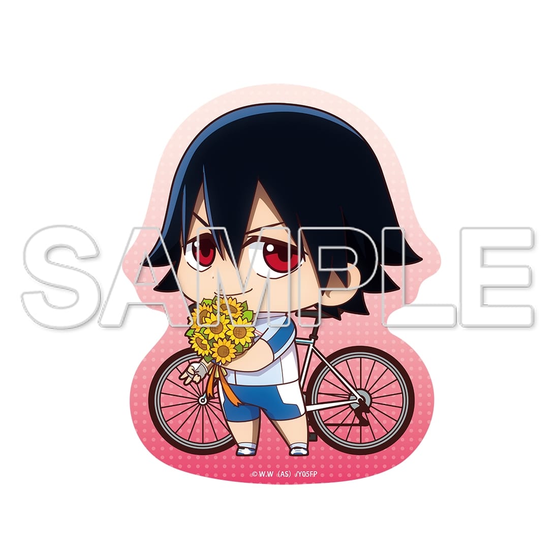 TVアニメ「弱虫ペダル」10周年フェスティバル ダイカットステッカー 新開悠人