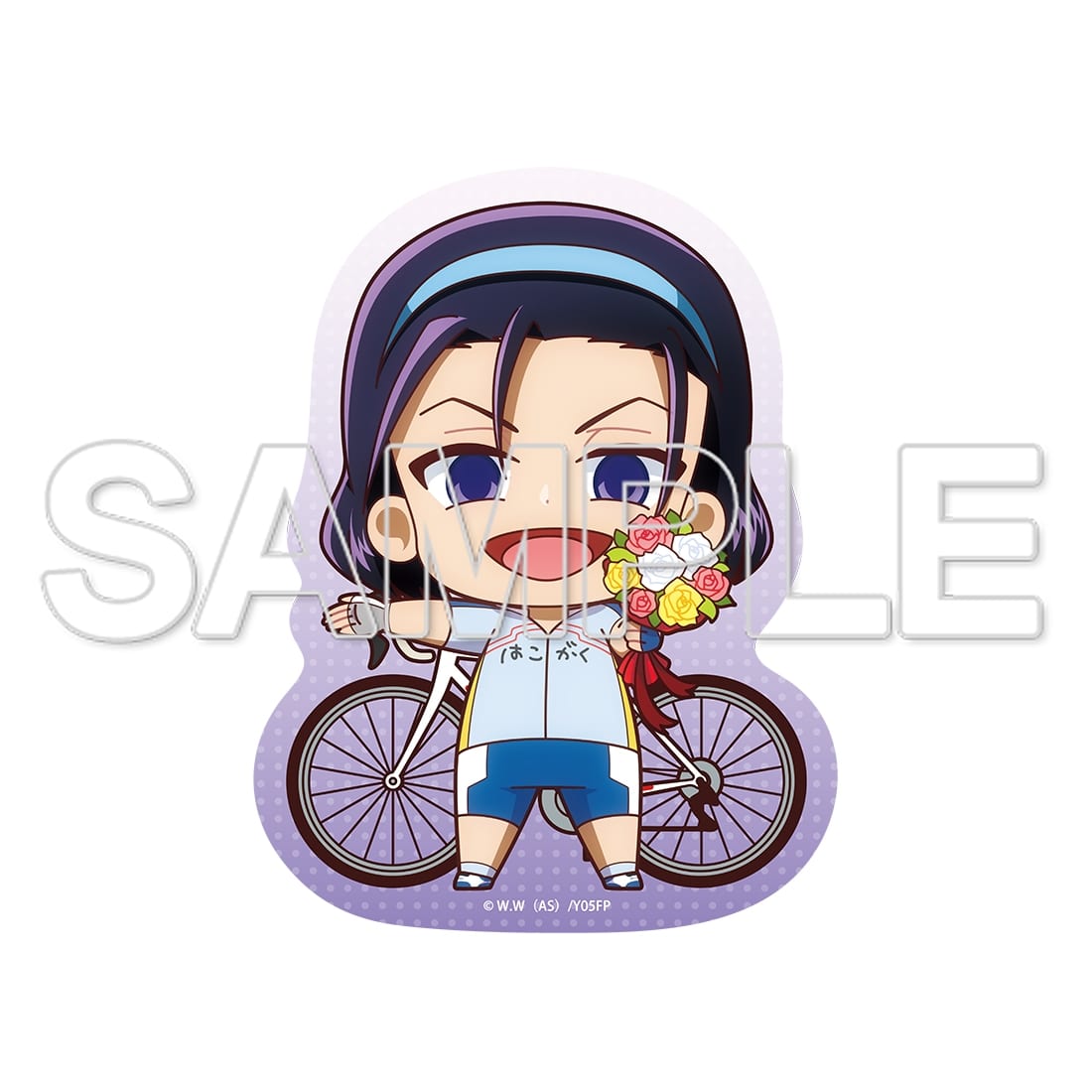 TVアニメ「弱虫ペダル」10周年フェスティバル ダイカットステッカー 東堂尽八