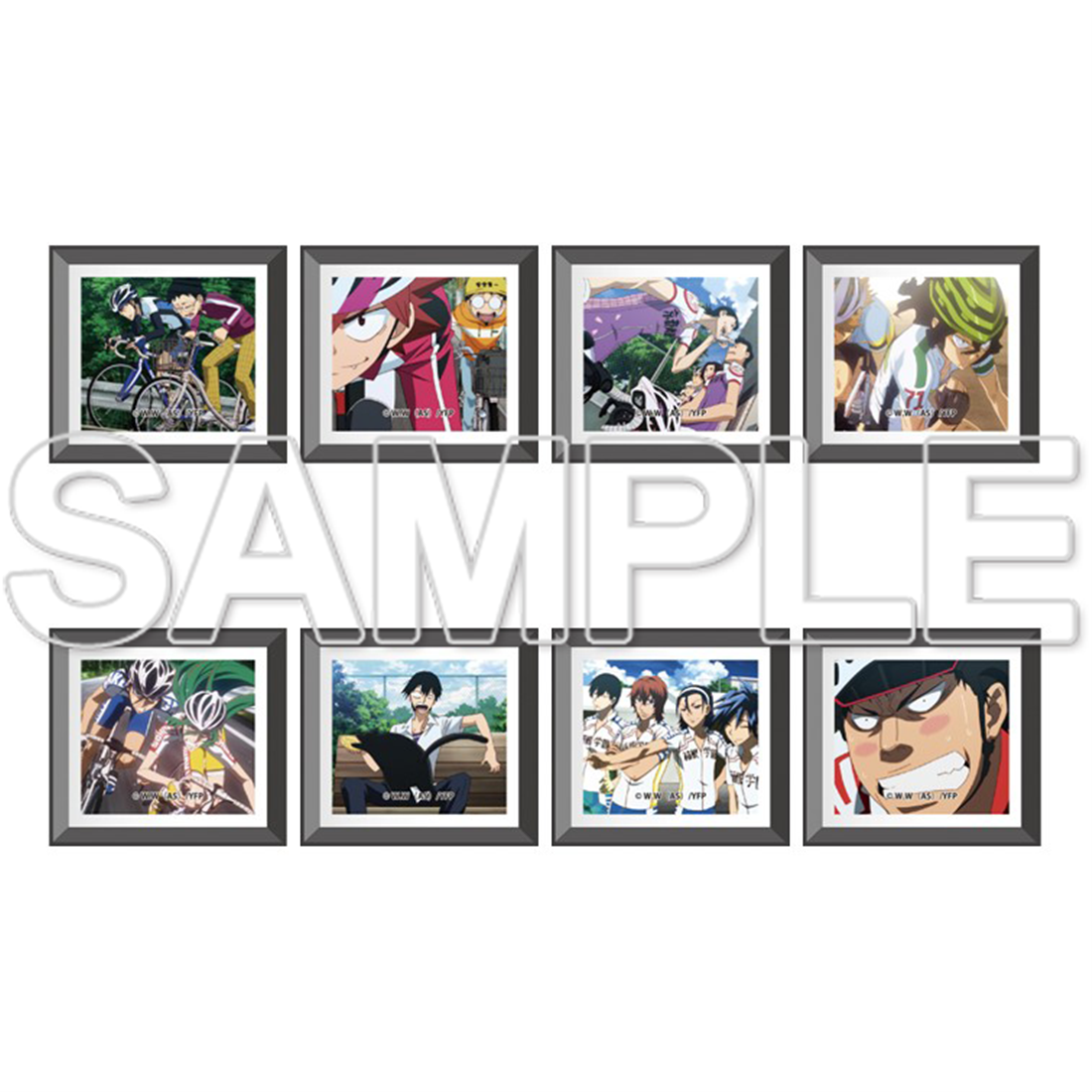 TVアニメ「弱虫ペダル」10周年フェスティバル トレーディング額入りマグネット 弱虫ペダル BOX