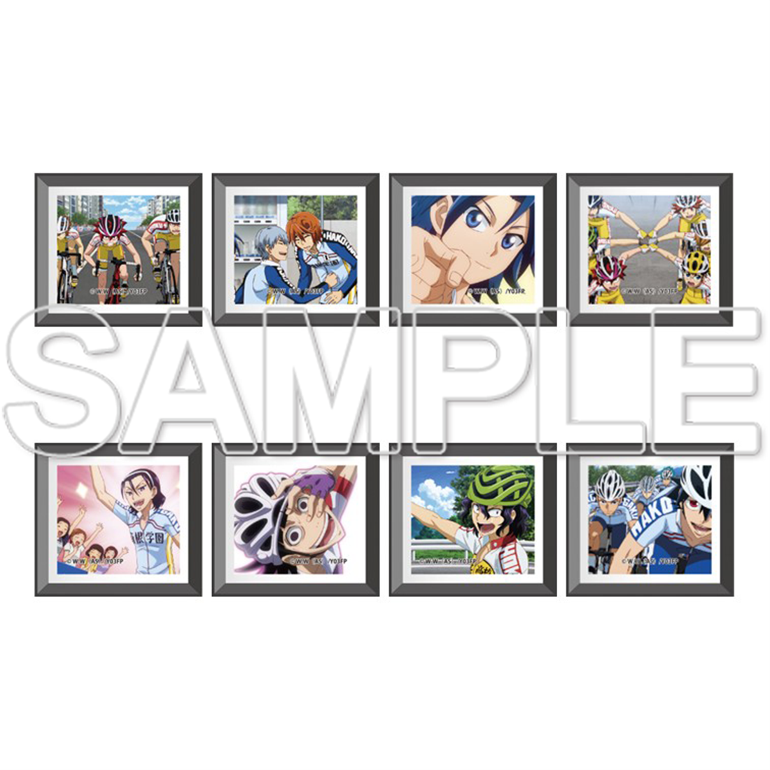 TVアニメ「弱虫ペダル」10周年フェスティバル トレーディング額入りマグネット 弱虫ペダル NEW GENERATION BOX