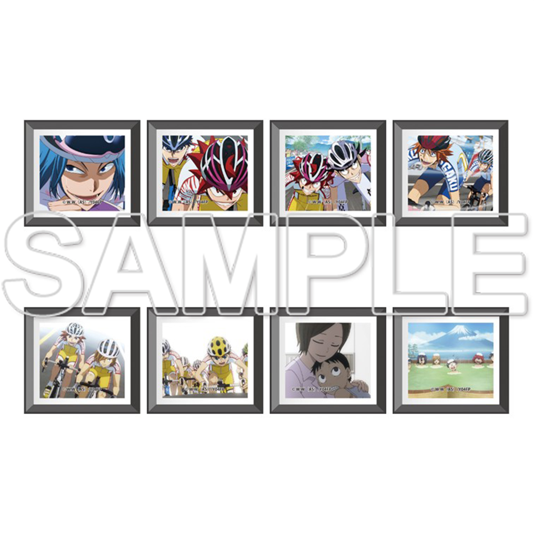 TVアニメ「弱虫ペダル」10周年フェスティバル トレーディング額入りマグネット 弱虫ペダル GLORY LINE BOX