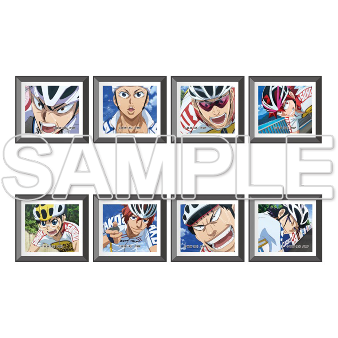 TVアニメ「弱虫ペダル」10周年フェスティバル トレーディング額入りマグネット 劇場版