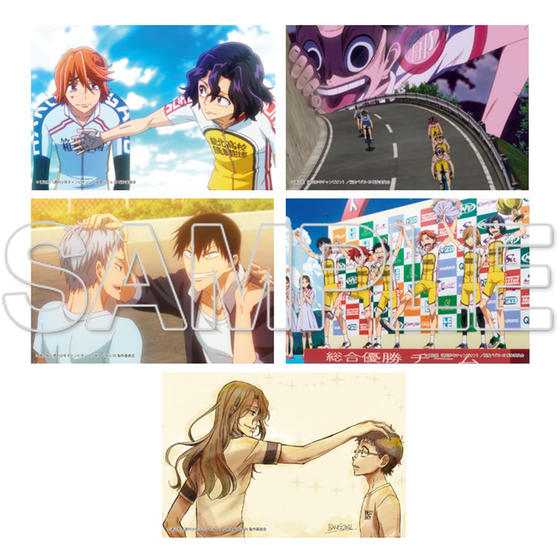 TVアニメ「弱虫ペダル」10周年フェスティバル ポストカードセット 弱虫ペダル LIMIT BREAK