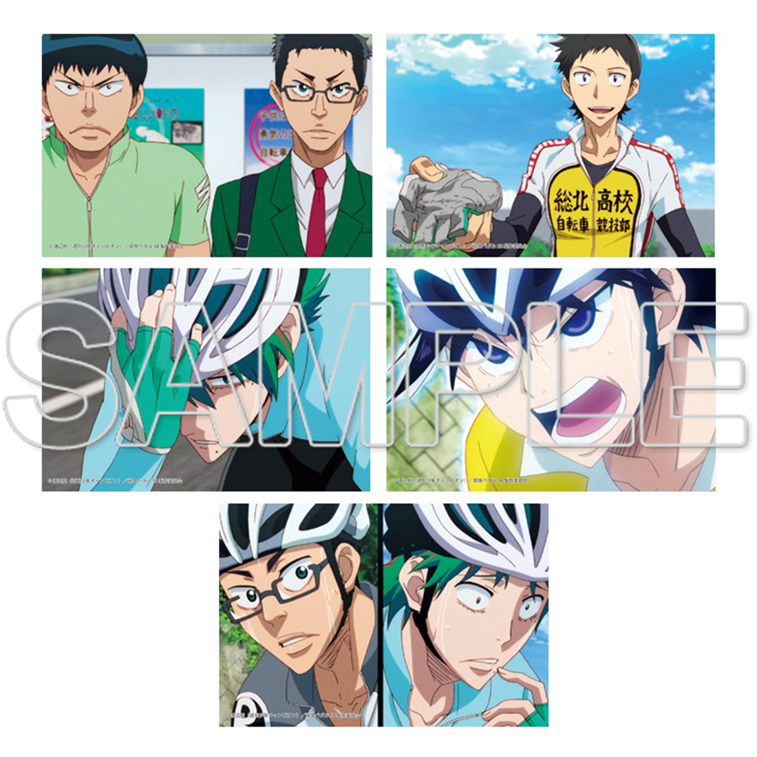 TVアニメ「弱虫ペダル」10周年フェスティバル ポストカードセット SPARE BIKE