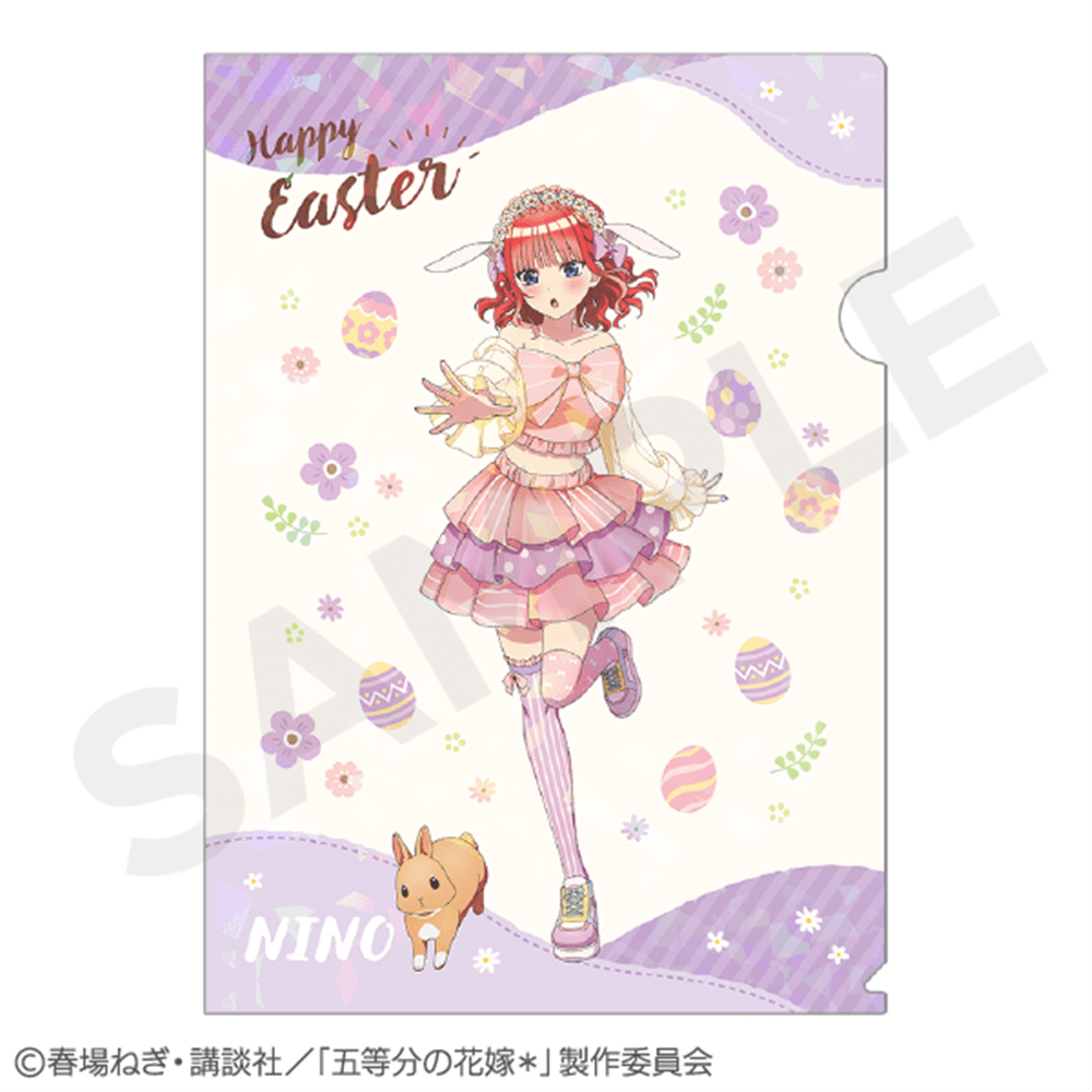 「五等分の花嫁＊」ホログラムA4クリアファイル 中野二乃