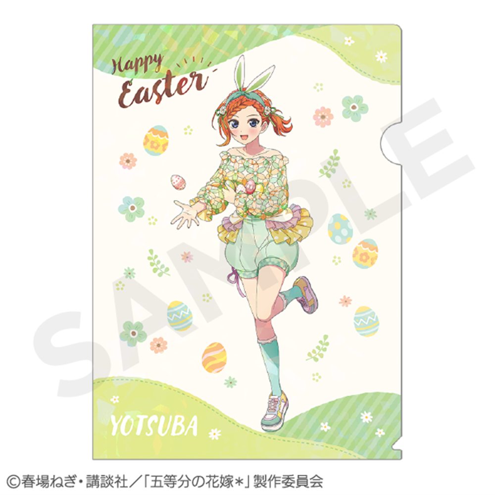 「五等分の花嫁＊」ホログラムA4クリアファイル 中野四葉