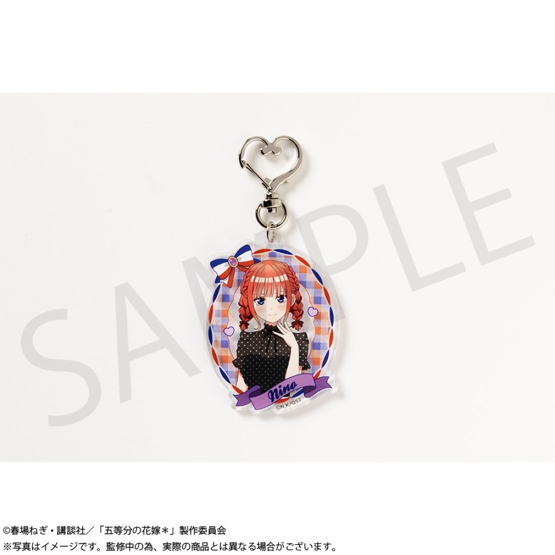 「五等分の花嫁＊」グリッターアクキー 中野二乃
