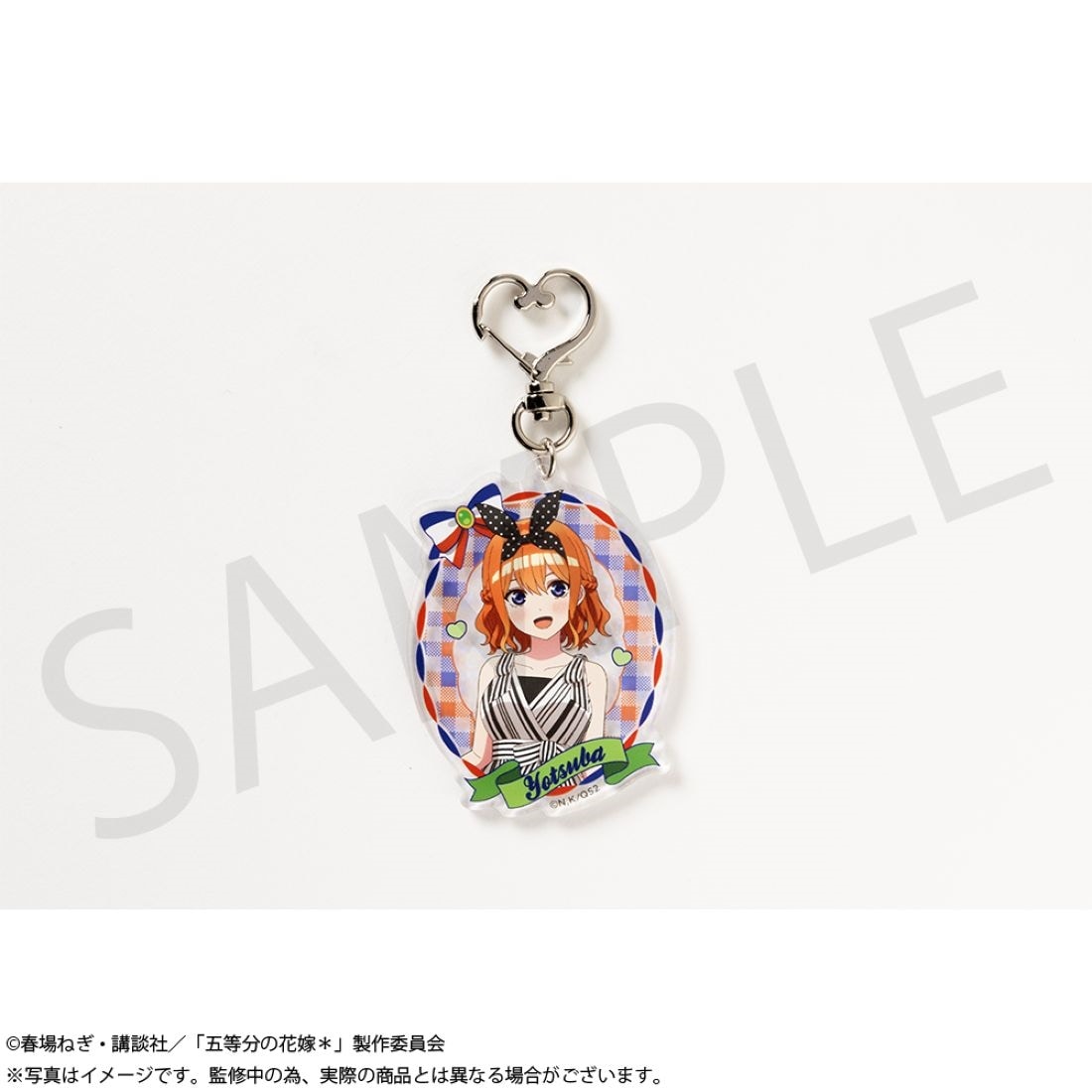 「五等分の花嫁＊」グリッターアクキー 中野四葉