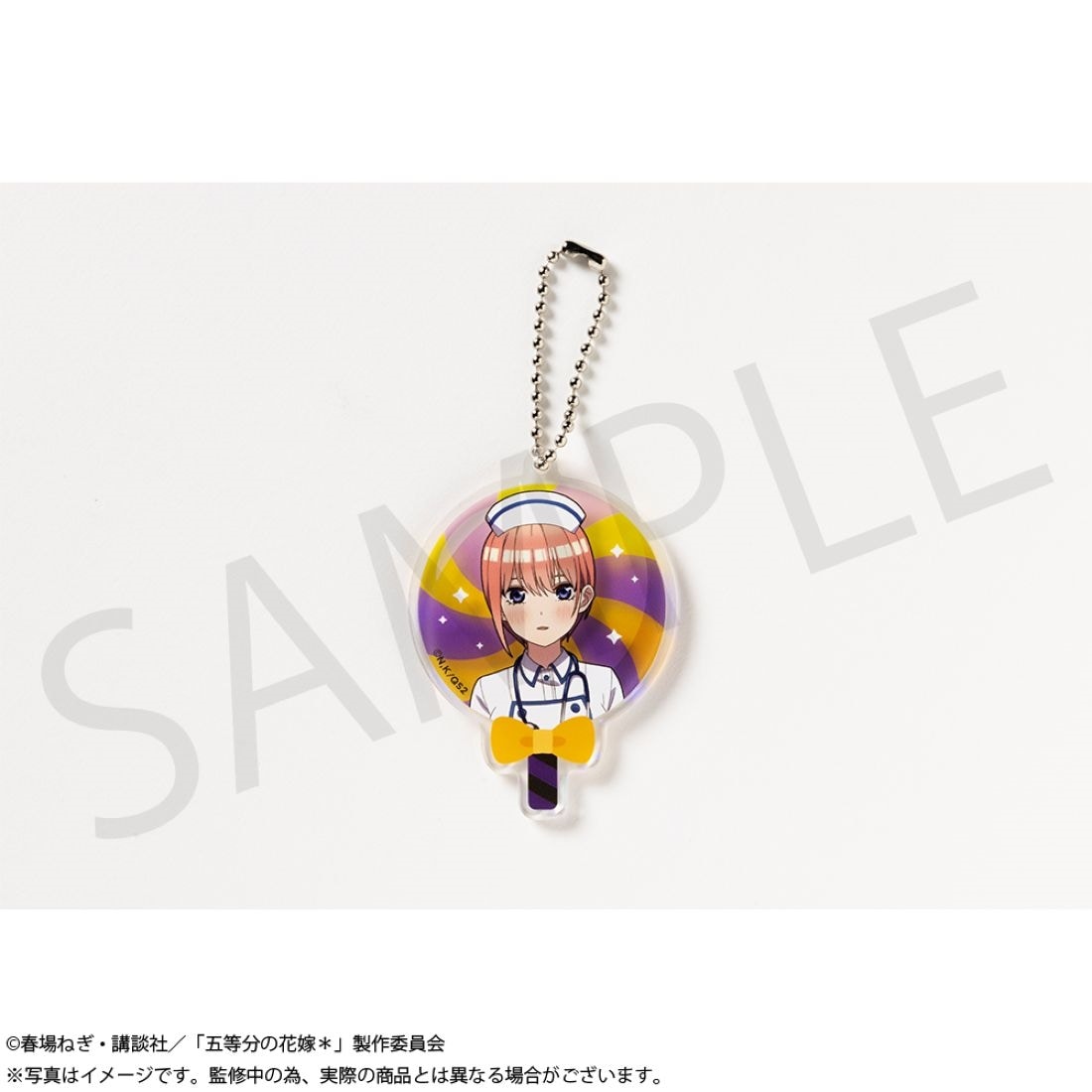 「五等分の花嫁＊」ホログラムアクリルチャーム 中野一花