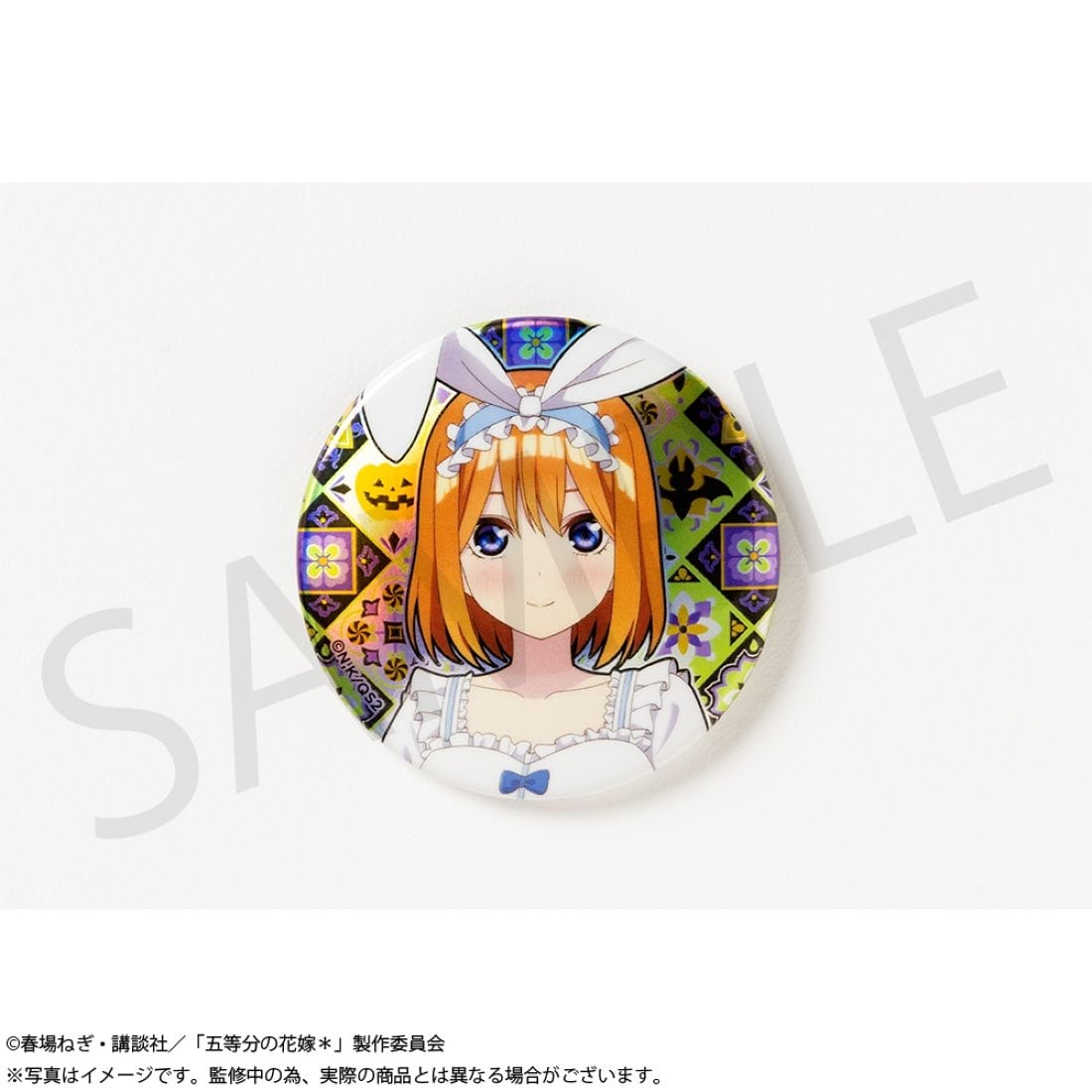 「五等分の花嫁＊」ホログラム57mm缶バッジ 中野四葉