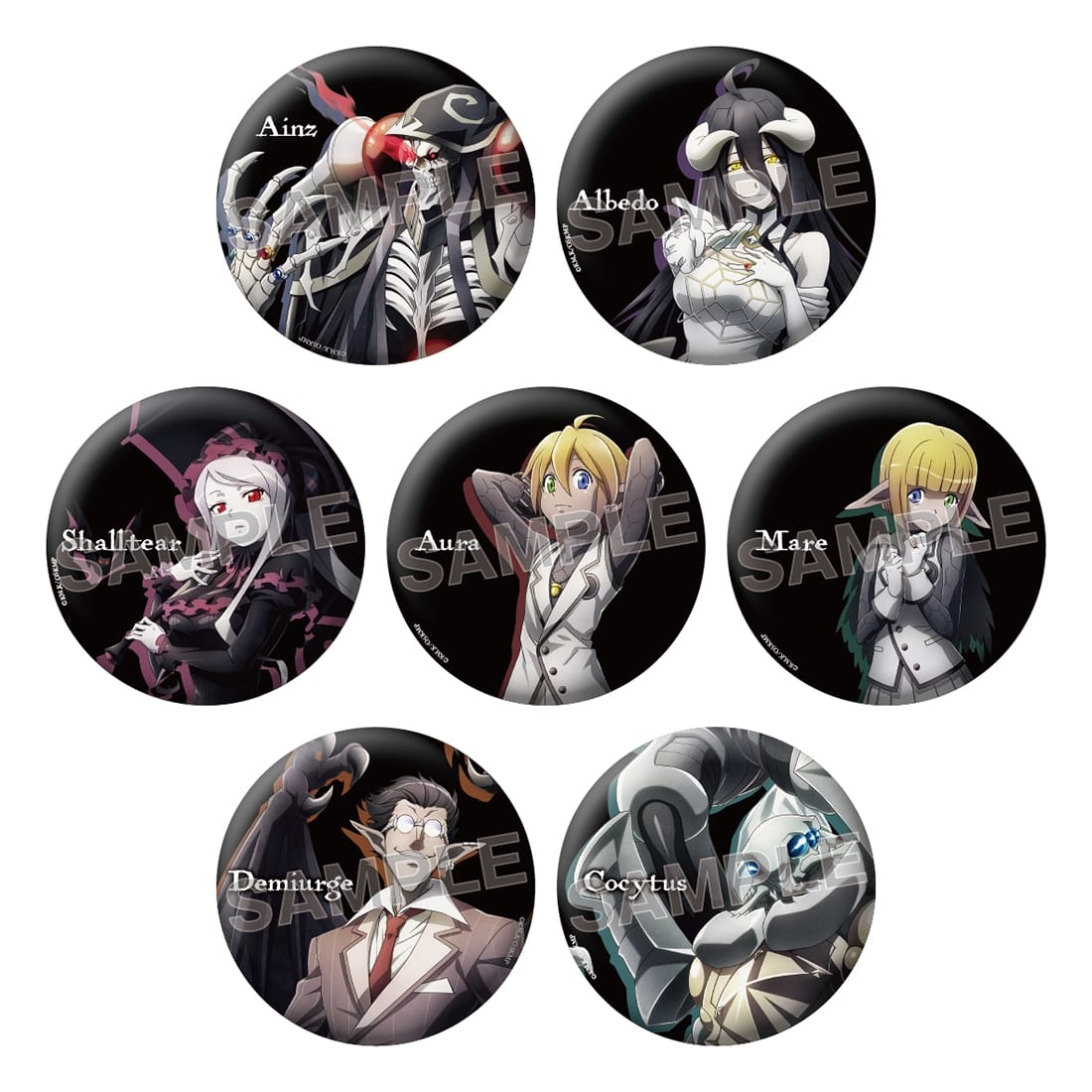 オーバーロード展 描きおろしトレーディングBIG缶バッジ