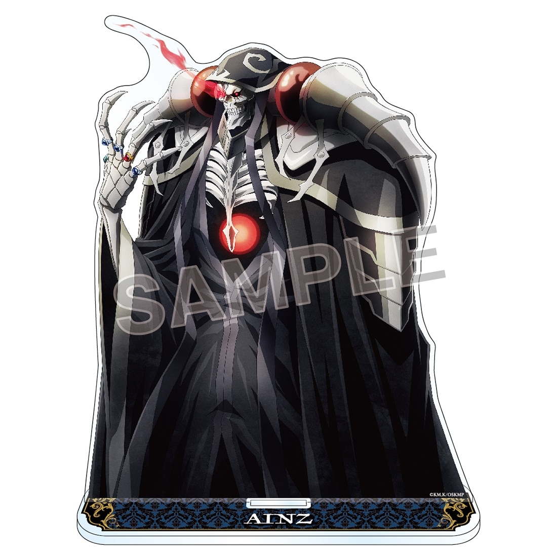 オーバーロード展 描きおろしアクリルスタンド アインズ