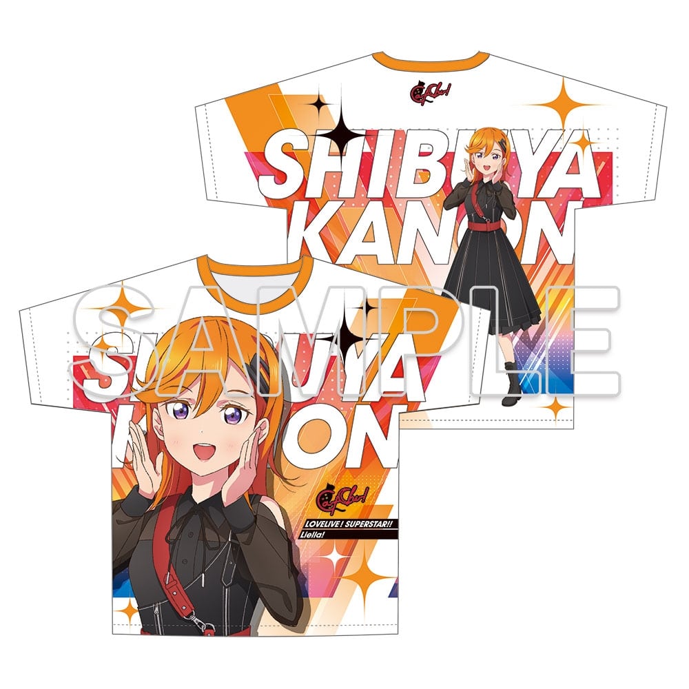 【会場先行】『ラブライブ！スーパースター!!』フルグラフィックTシャツ Ver.心・技・体！極上大冒険!! 澁谷 かのん