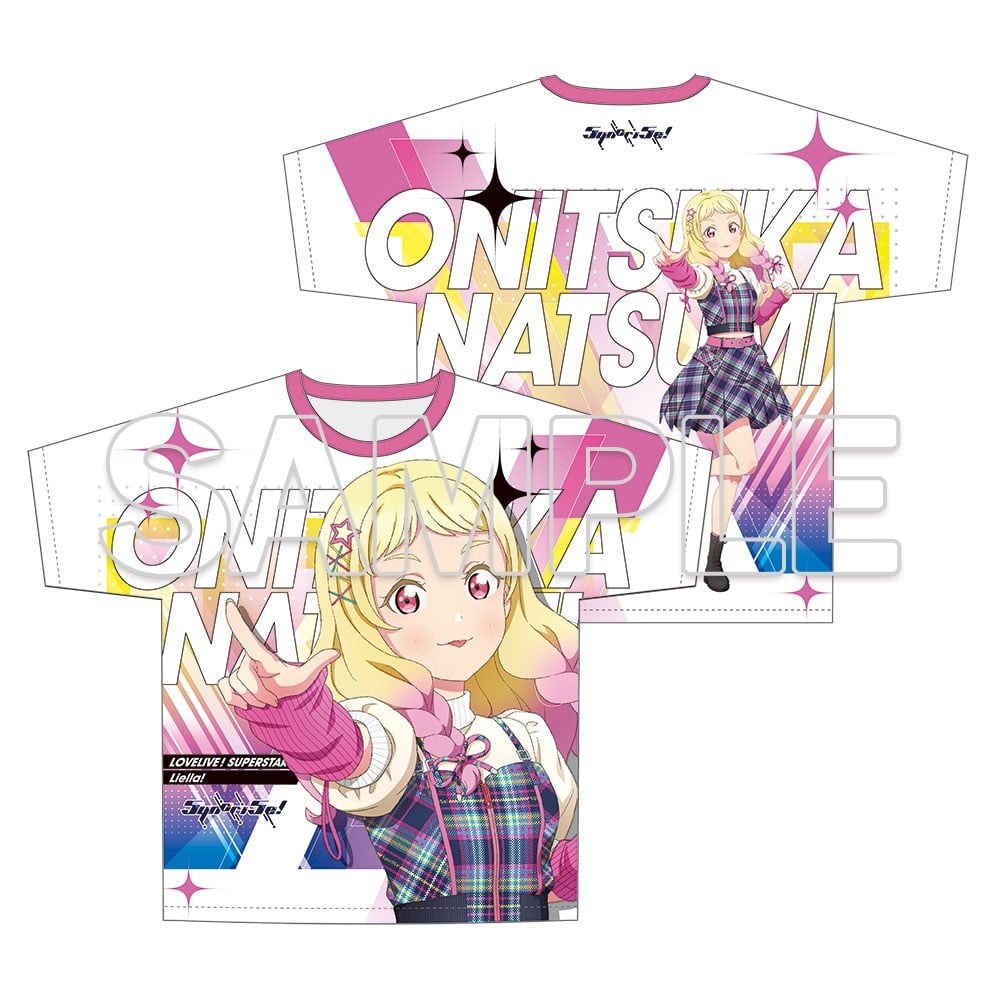 【会場先行】『ラブライブ！スーパースター!!』フルグラフィックTシャツ Ver.心・技・体！極上大冒険!! 鬼塚 夏美