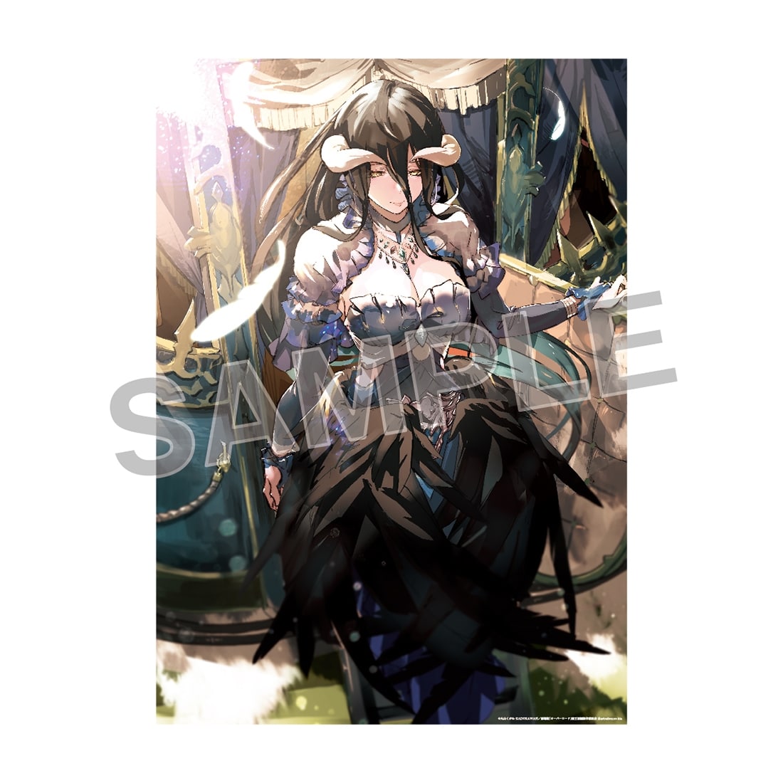 オーバーロード展　so-binイラストクリアポスター　B