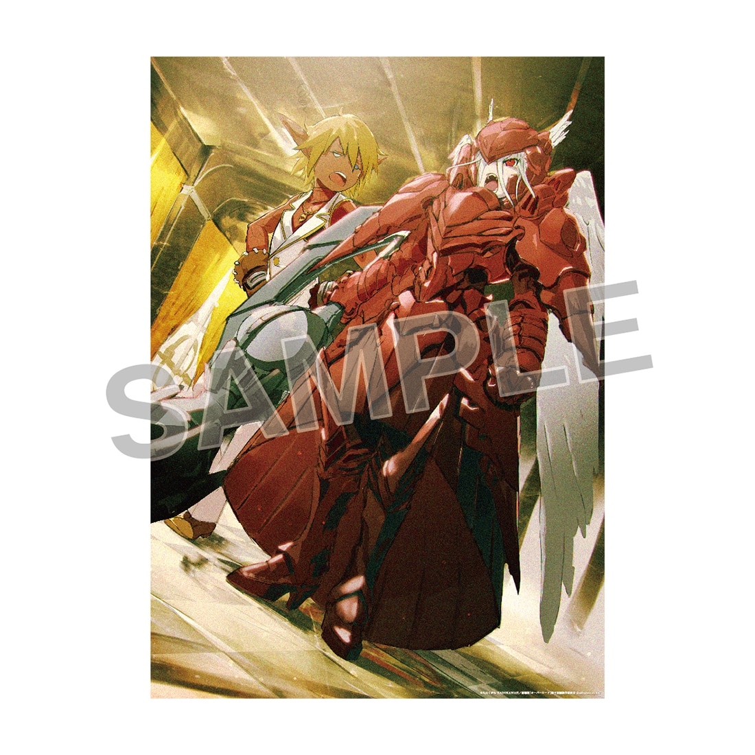 オーバーロード展　so-binイラストクリアポスター　C