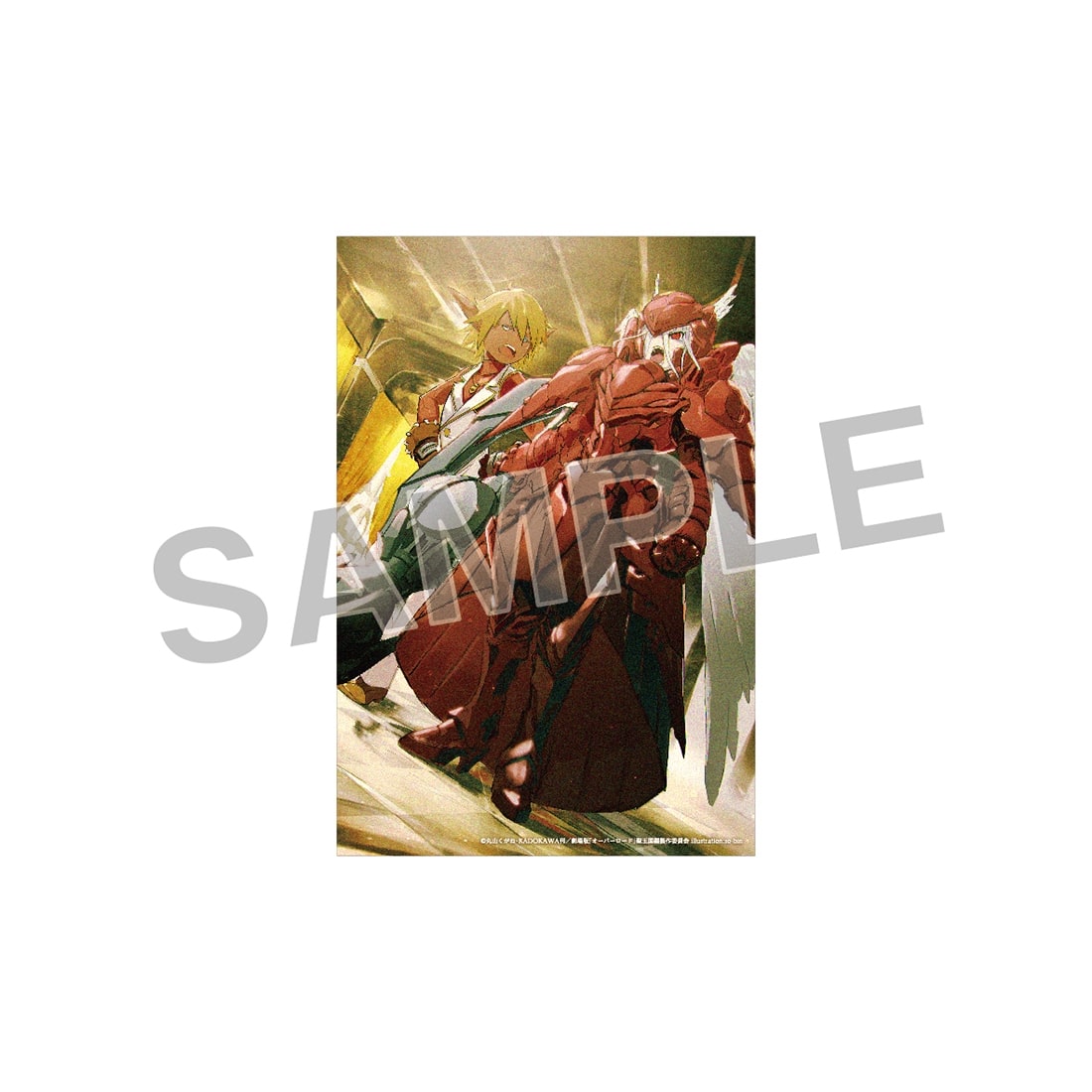 オーバーロード展　so-binイラストポストカード　C