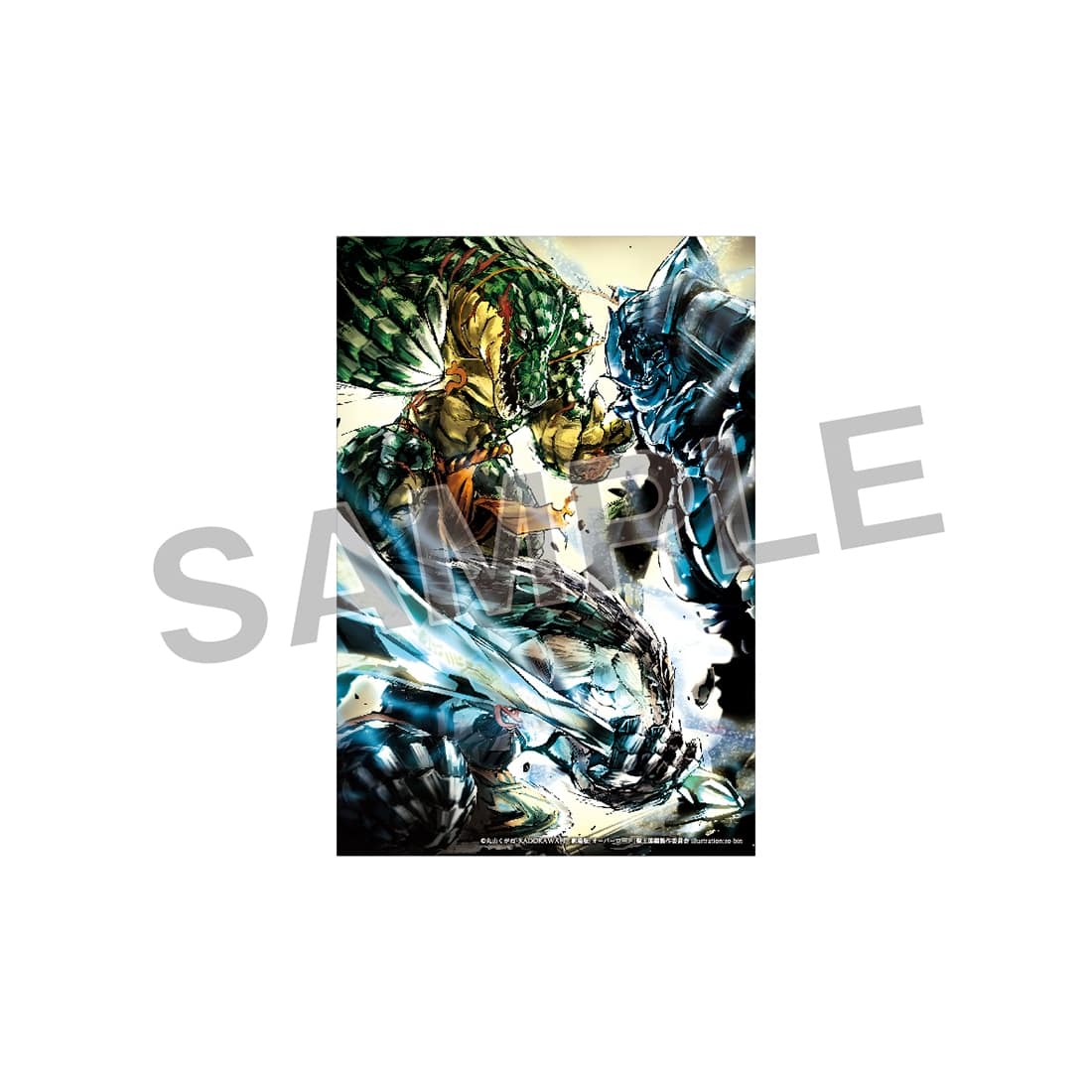 オーバーロード展　so-binイラストポストカード　D