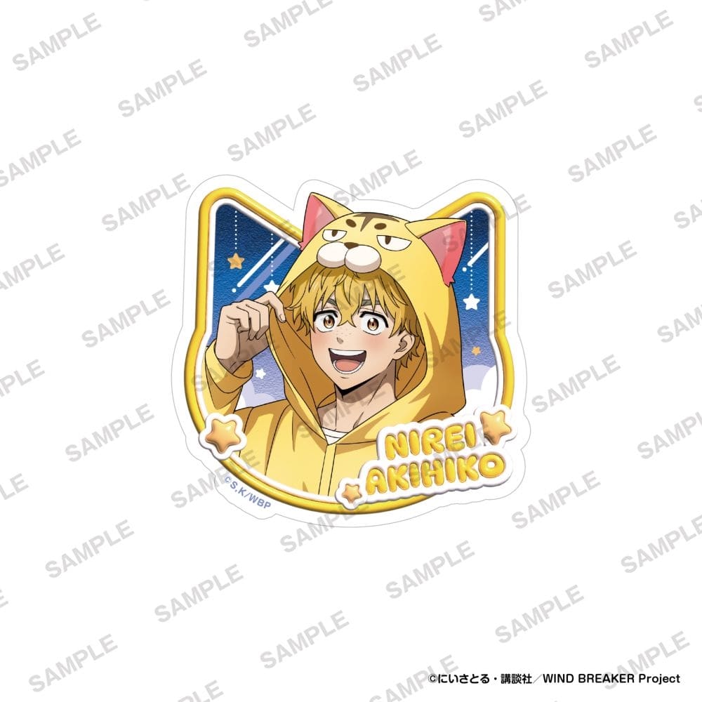 WIND BREAKER ダイカットステッカー パジャマパーティーver. 楡井秋彦